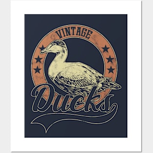 Vintage Ducks Posters and Art